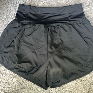 Black Love Tree athletic shorts